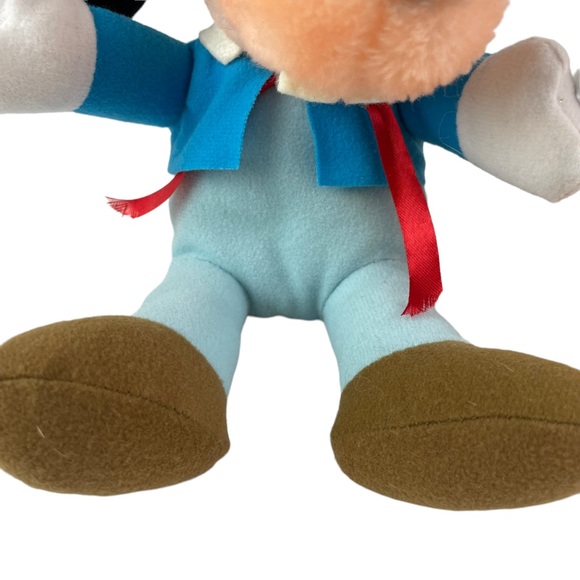 Vintage Disney Mickeys Christmas Carol Mickey Mouse Goofy Small Plush Stuffed 2 - Picture 4 of 16